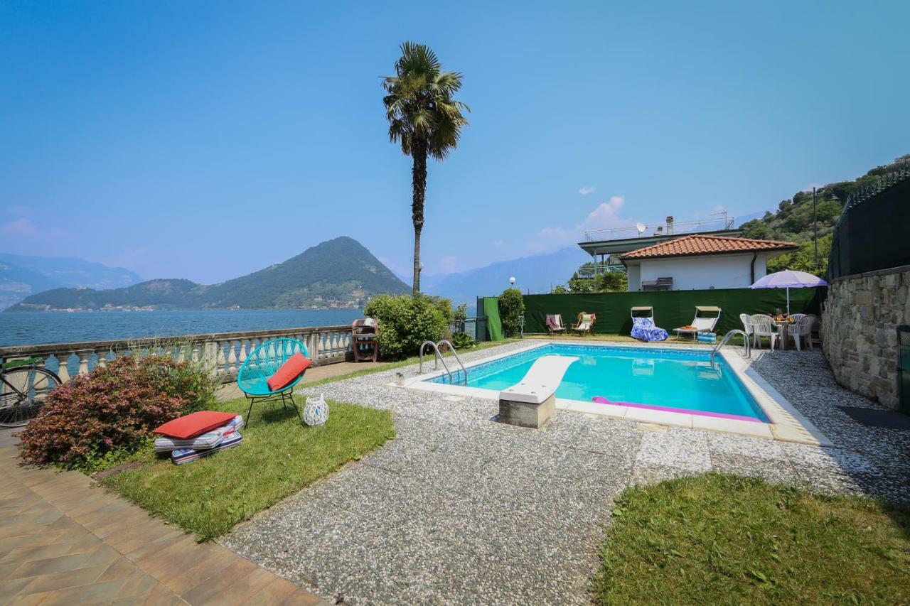 La Casa Sul Lago D'Iseo Sulzano Exterior foto